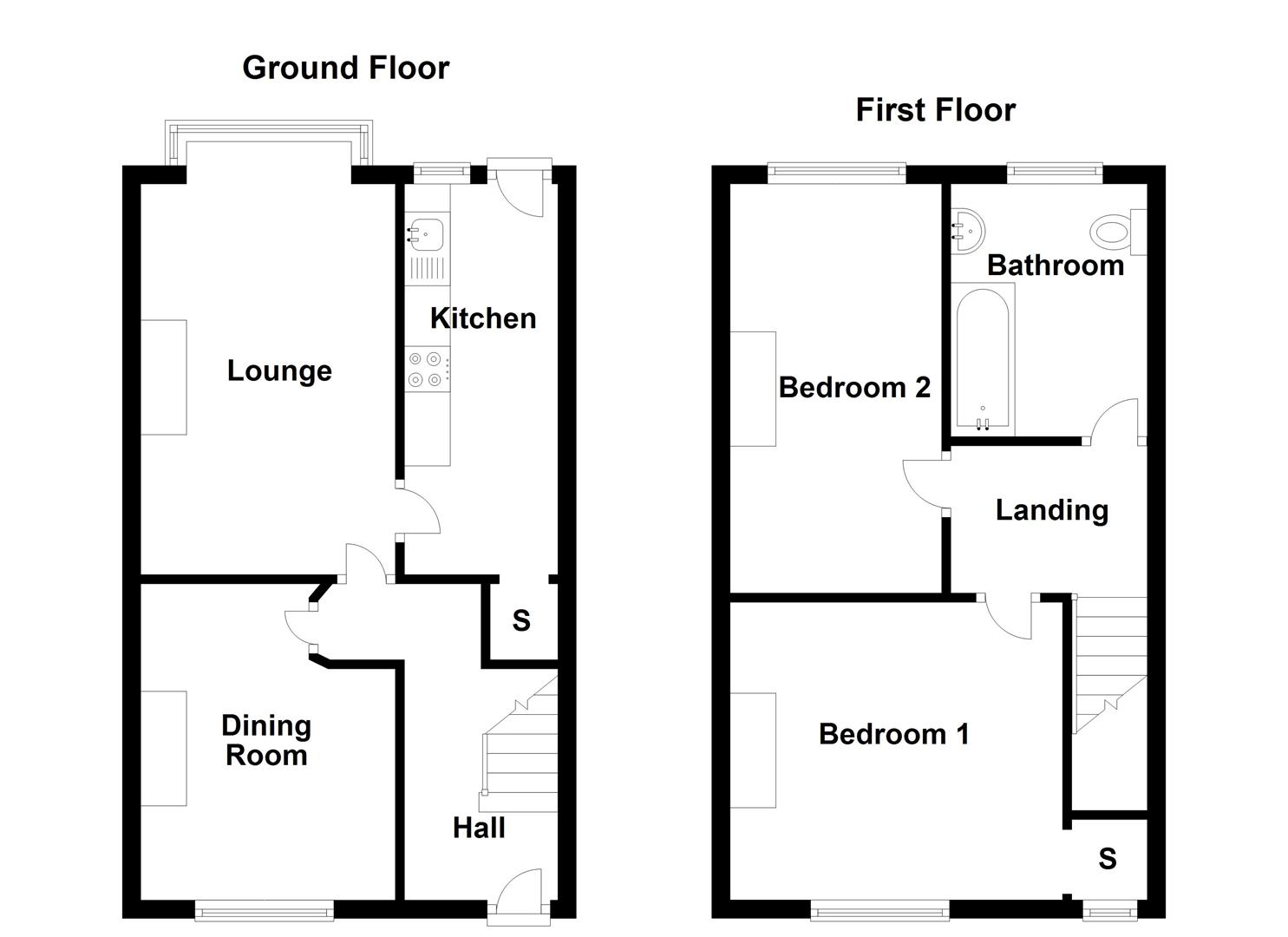 Well Street, Biddulph, StokeOnTrent ST8, 2 bedroom end terrace house