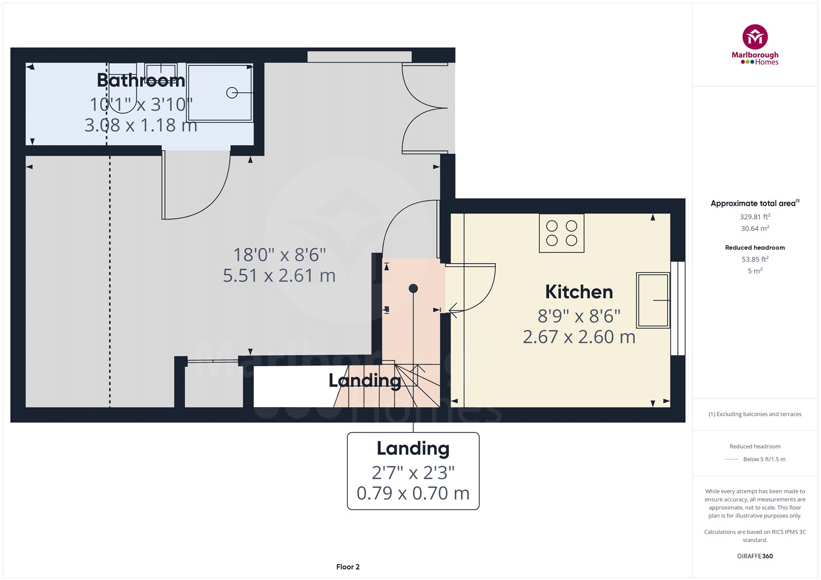 Room 6 Loft, 64, Harold Road, London floorplan