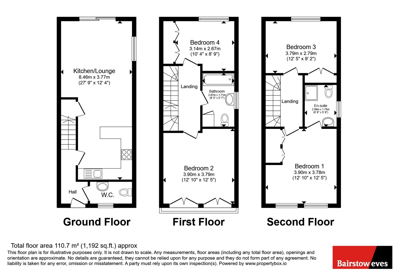 30, Marius Crescent, Peterborough floorplan