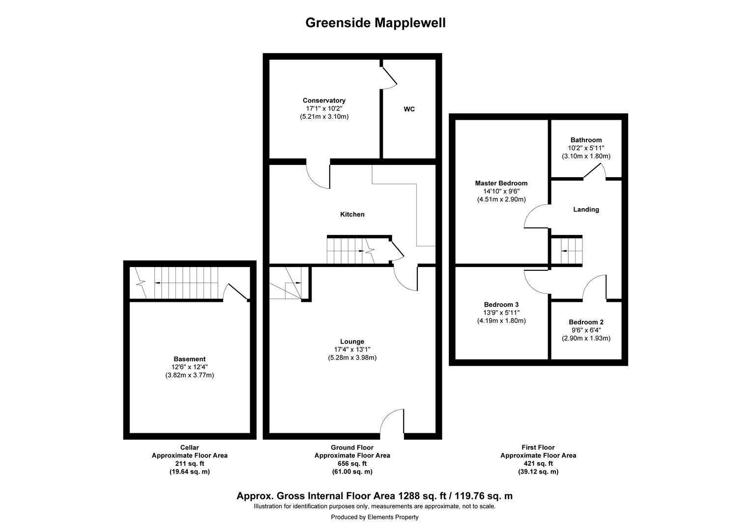 41, Greenside, Barnsley floorplan