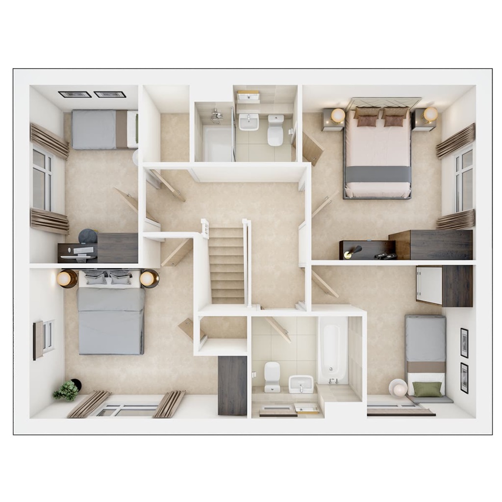 Little Furze Place, Gosforth Lane, Watford floorplan