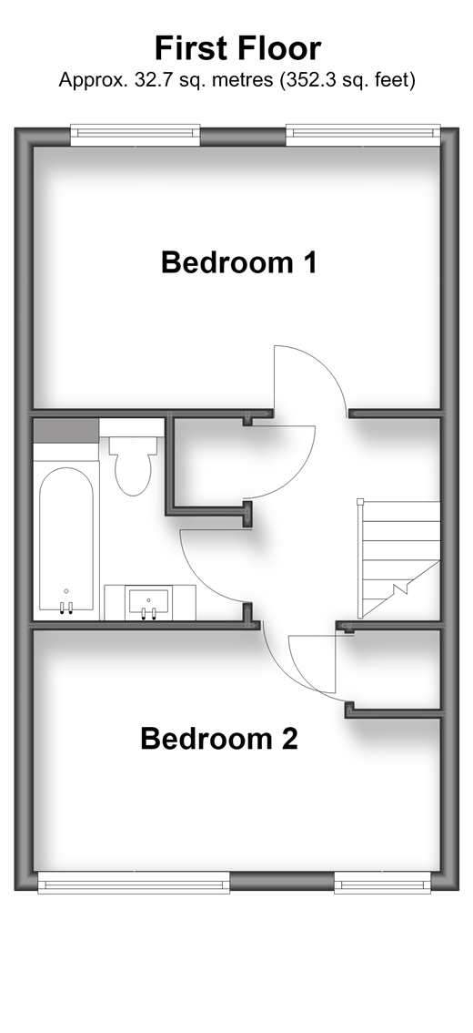 Bolters Road, Horley floorplan