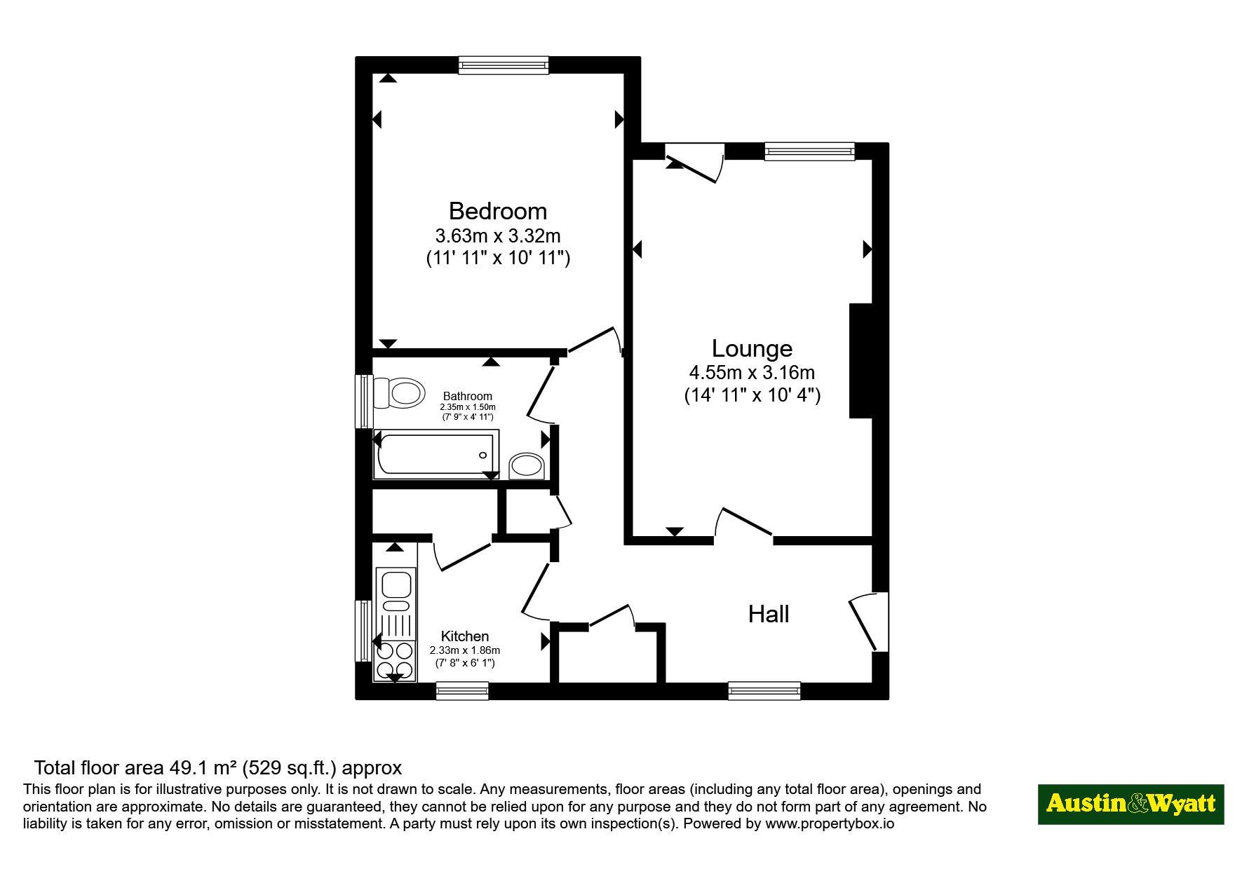 98a, Turbary Park Avenue, Bournemouth floorplan