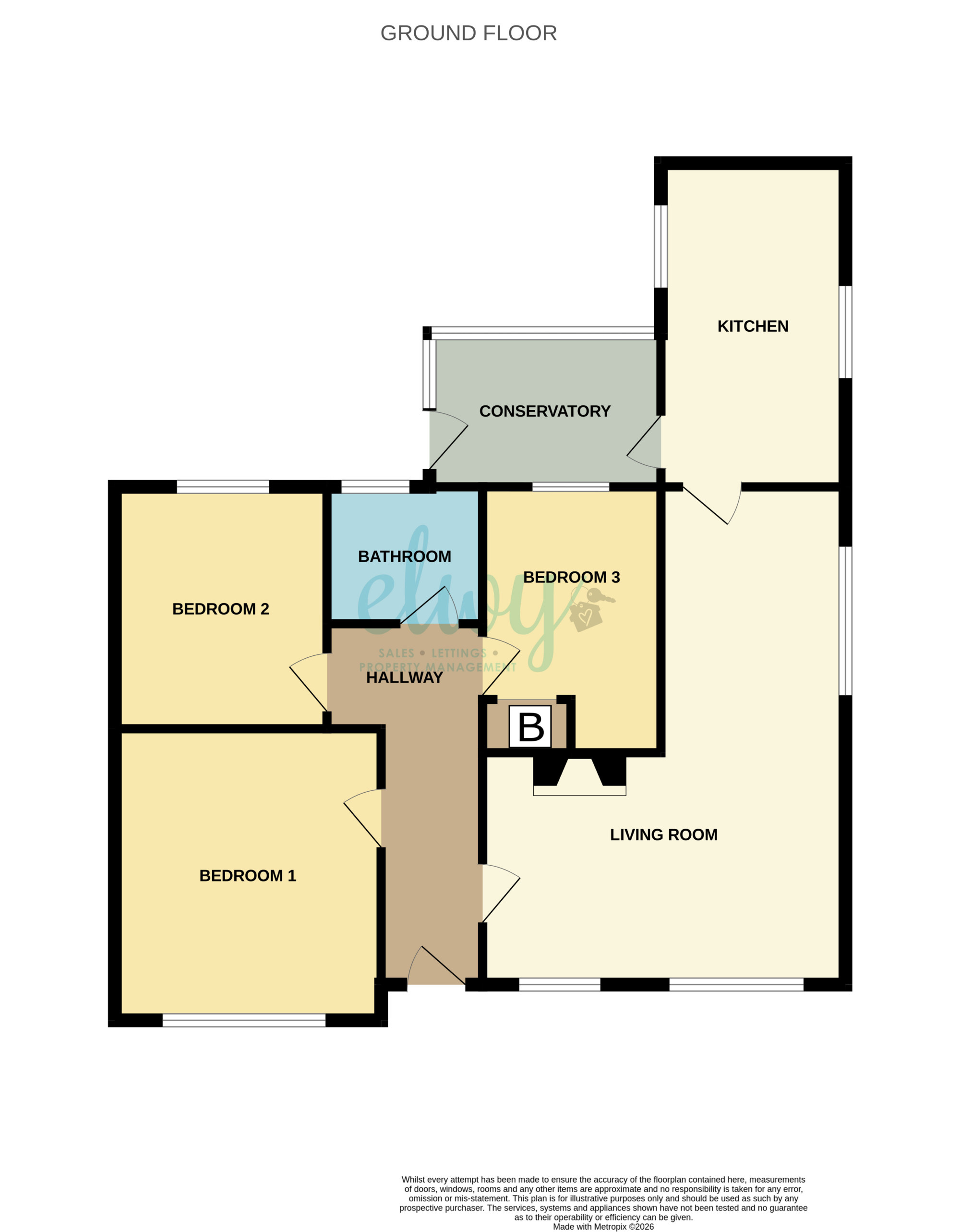Windsor Grove, Kinmel Bay floorplan