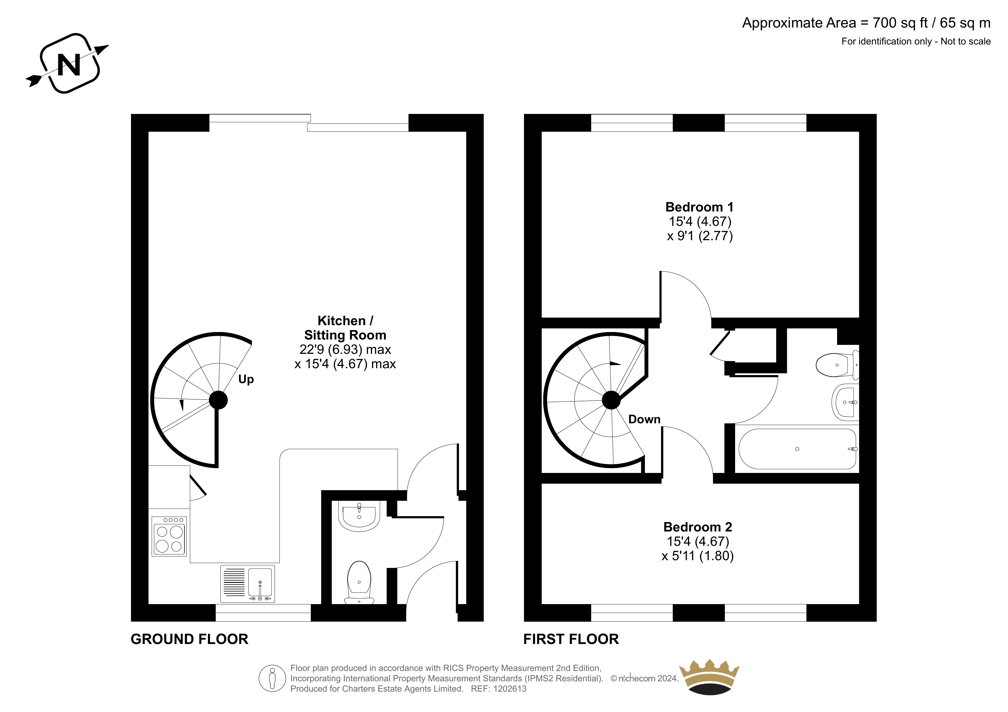 12, St. Georges Mews, Surrey floorplan
