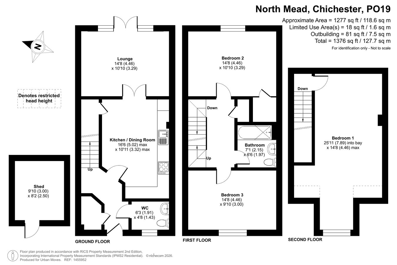 Seventeen, North Mead, Chichester floorplan