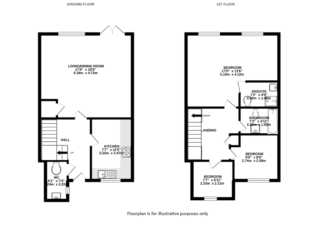 2, Kingsbridge End, Hampshire floorplan