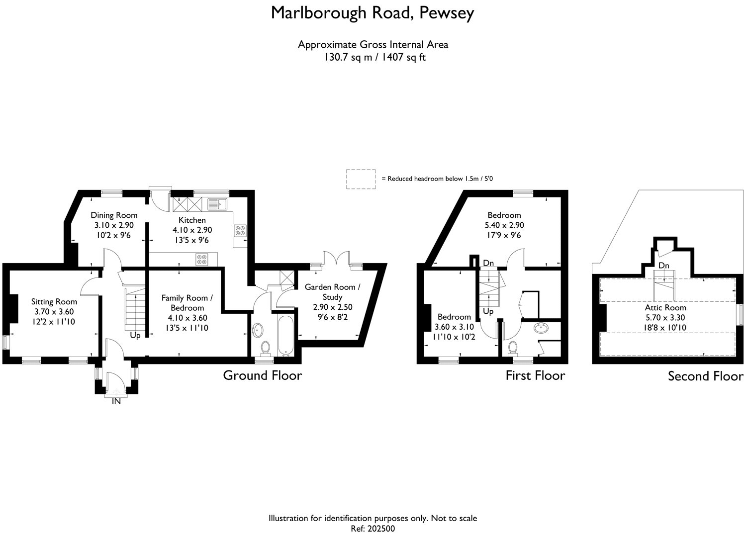 4 Bedrooms Detached house for sale in Marlborough Road, Pewsey, Wiltshire SN9