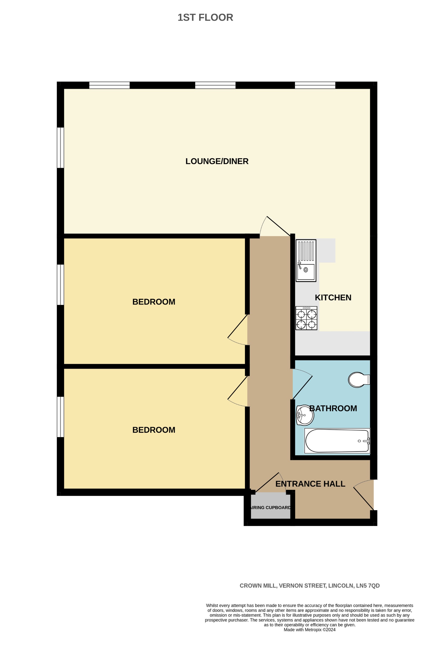 Crown Mill, Lincoln floorplan
