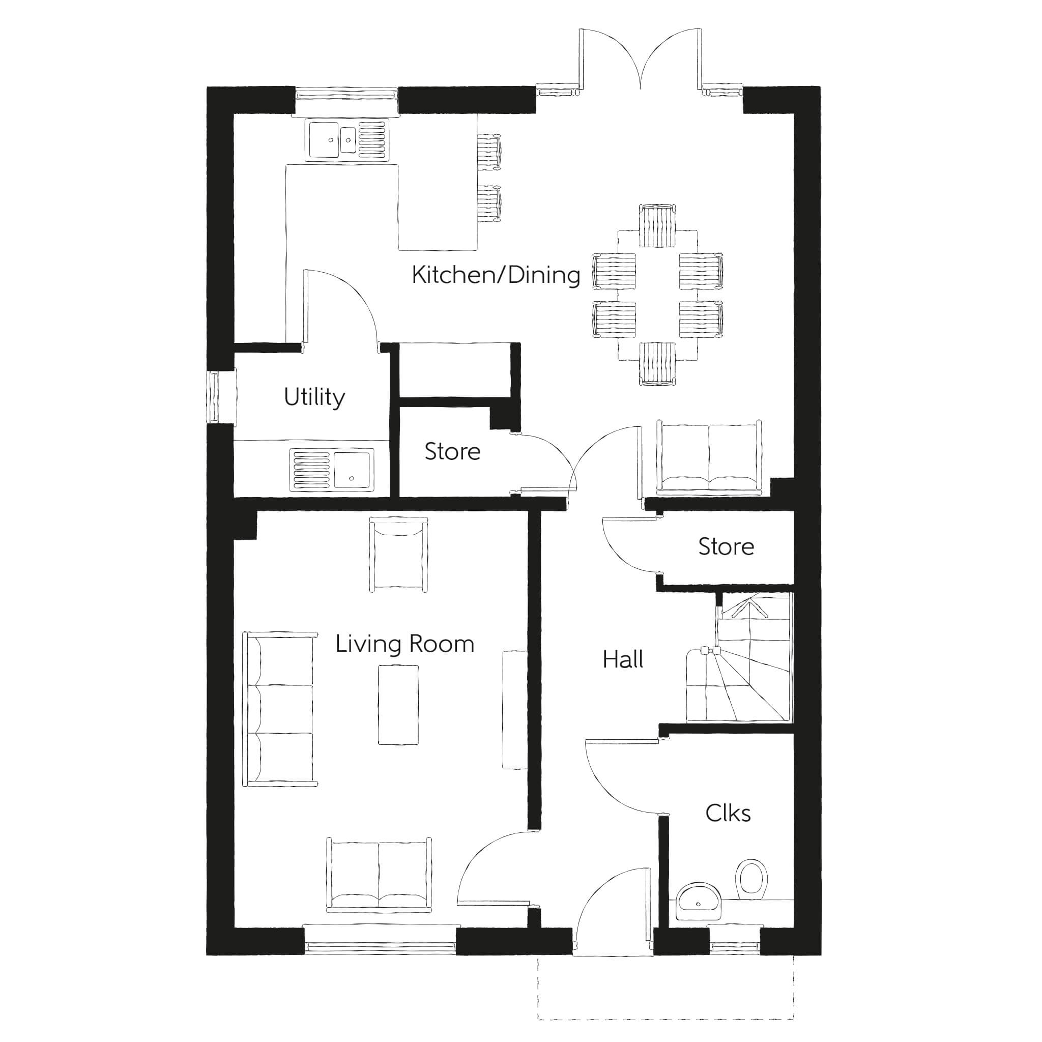 499, Water Lane, Angmering floorplan