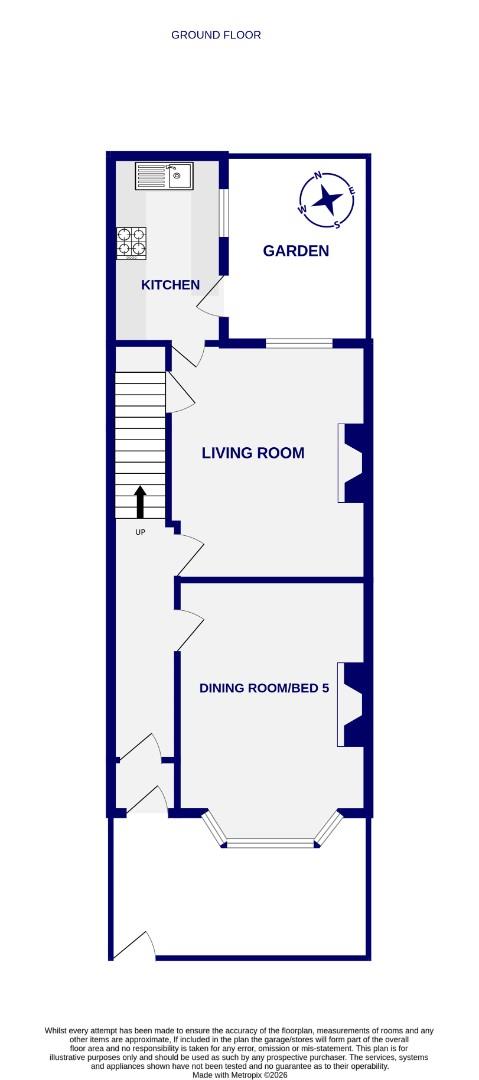 34, Heslington Road, York floorplan
