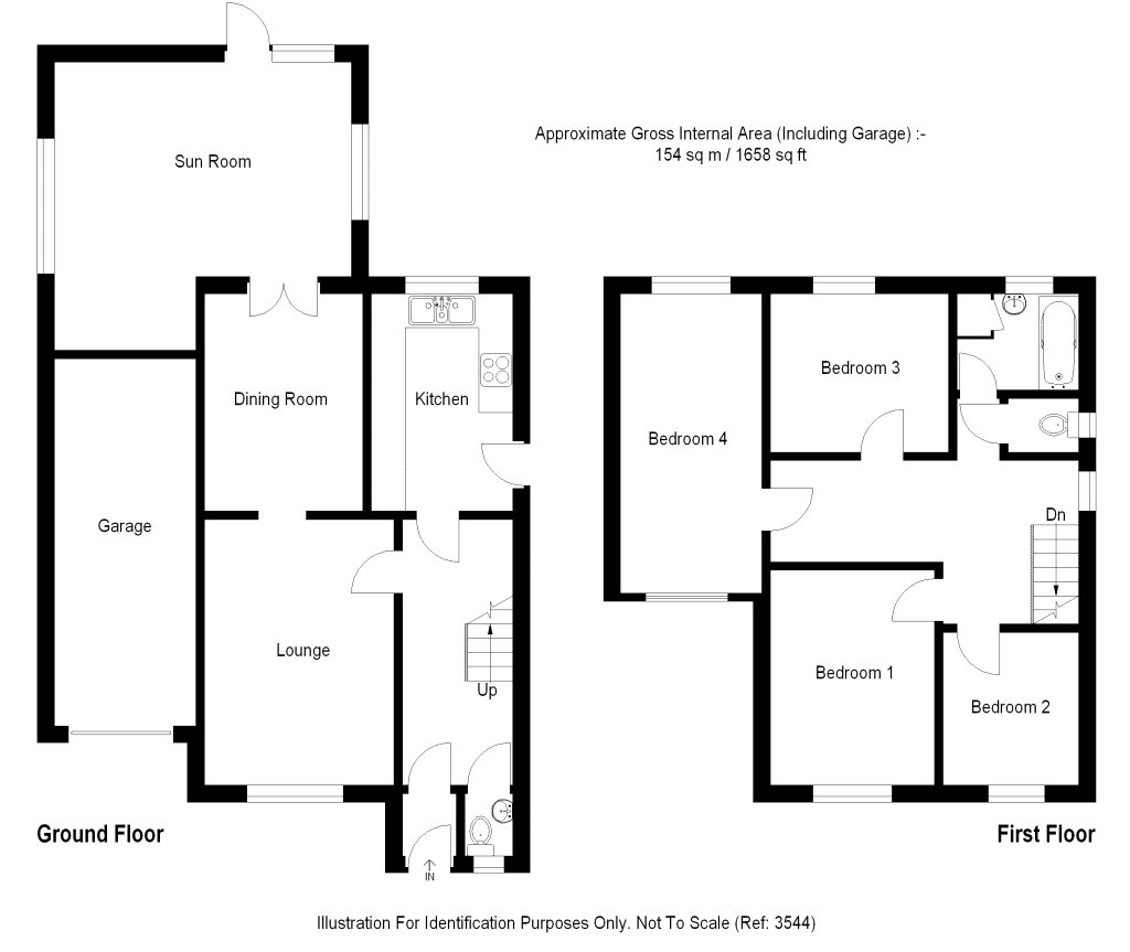 56, Walcote Drive, Nottingham floorplan