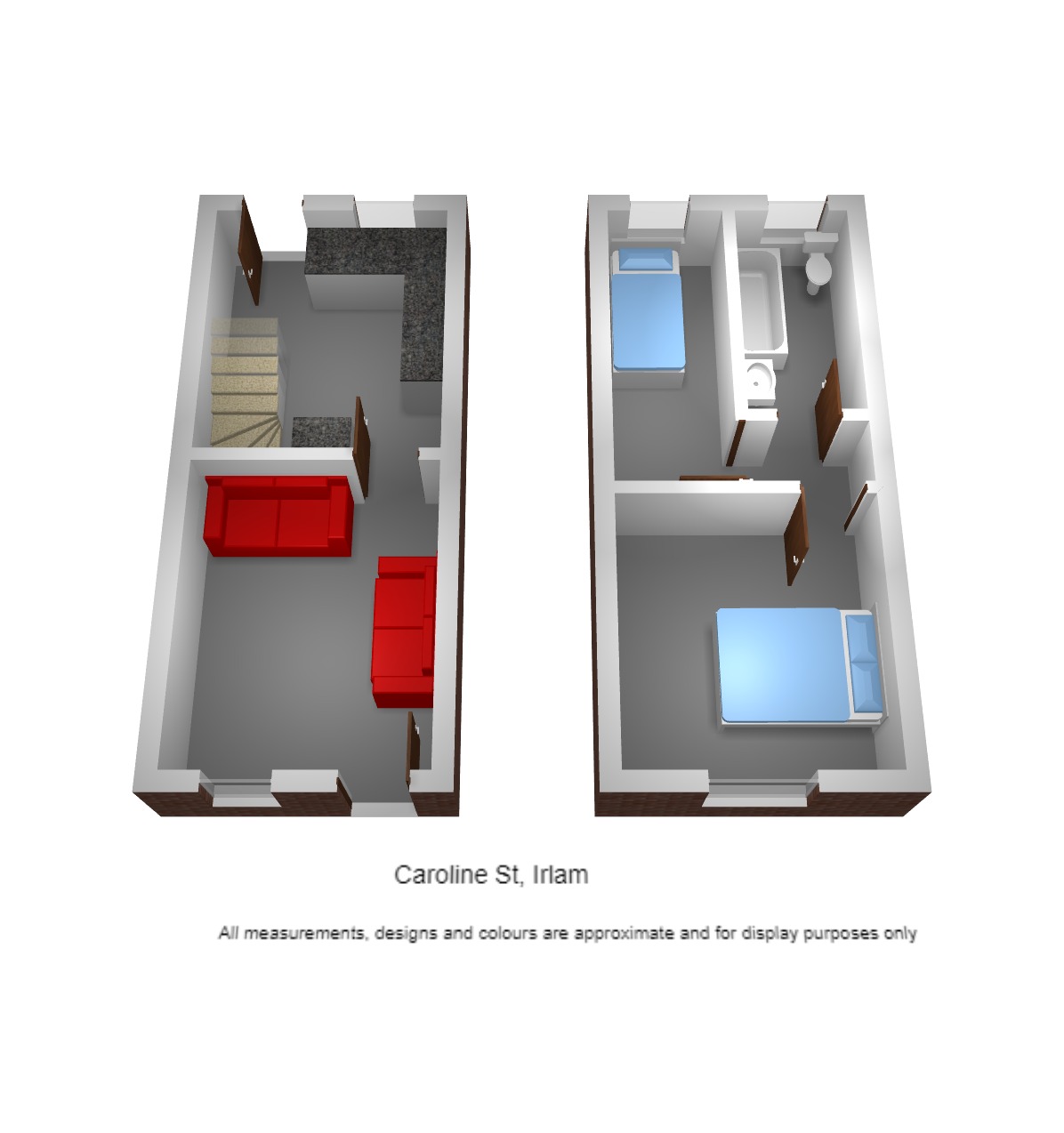 2 Bedrooms Terraced house for sale in Caroline Street, Irlam, Manchester, Greater Manchester M44