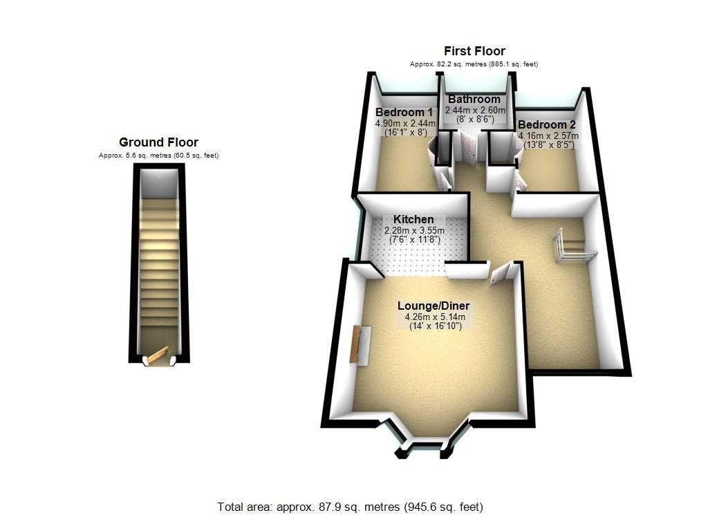 2 Bedrooms Flat to rent in Park Avenue, Southport PR9