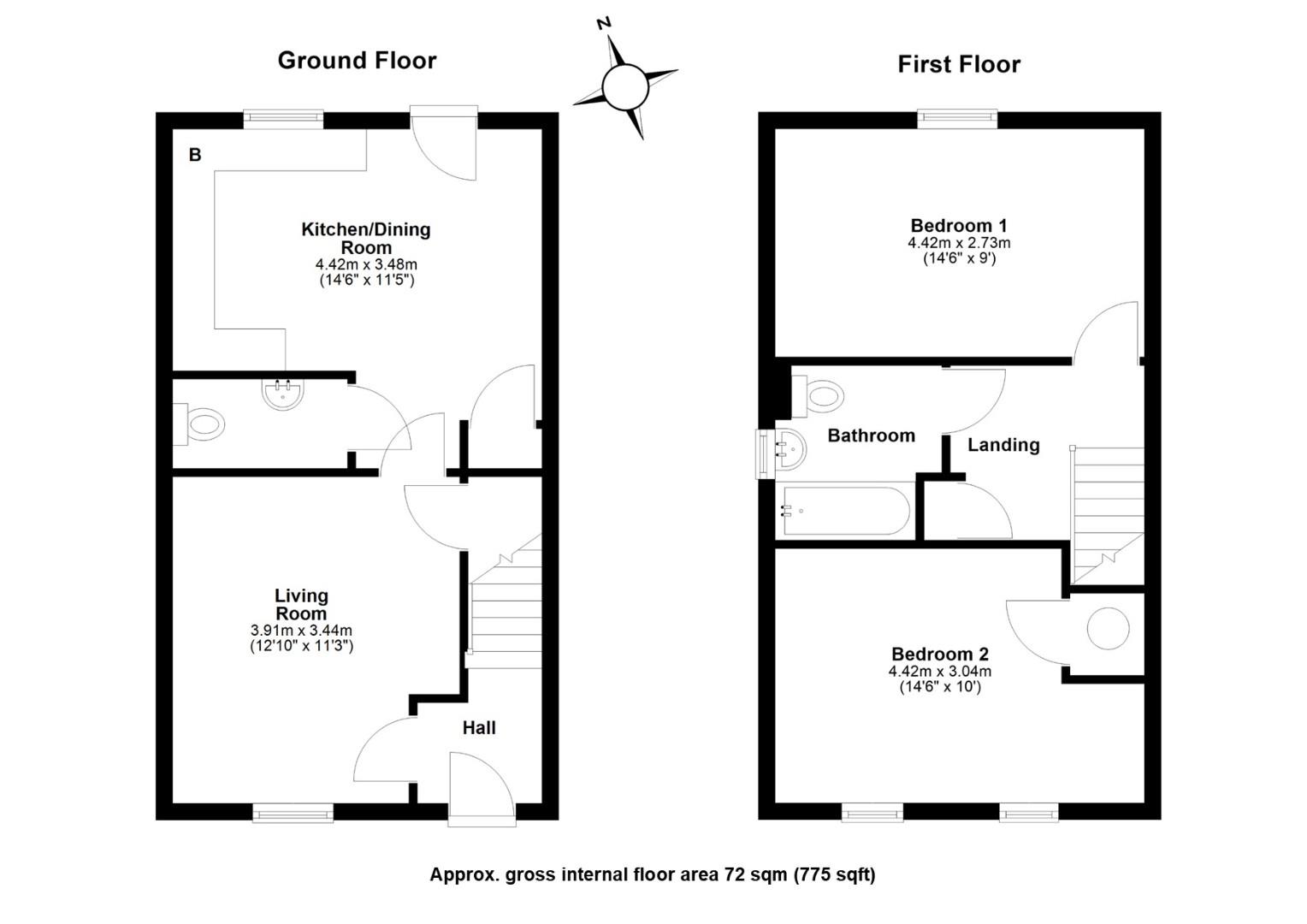 7, River View, Stapleford, Cambridge floorplan