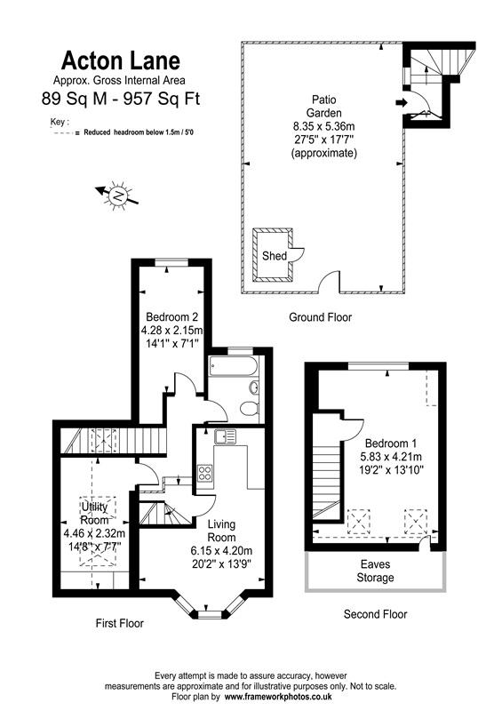 Acton Lane, London floorplan