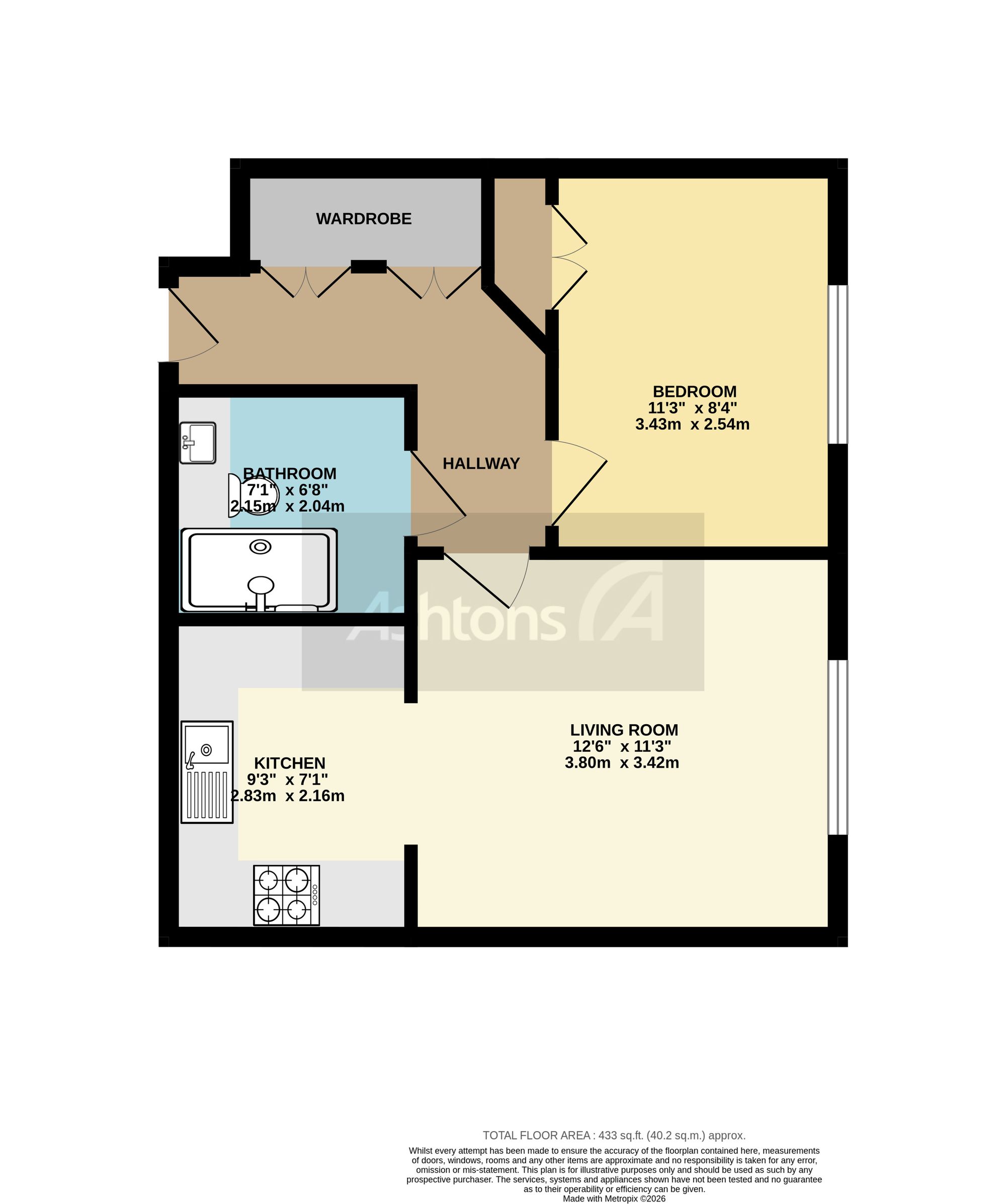 16 Sandringham Court Thurlow, Warrington floorplan