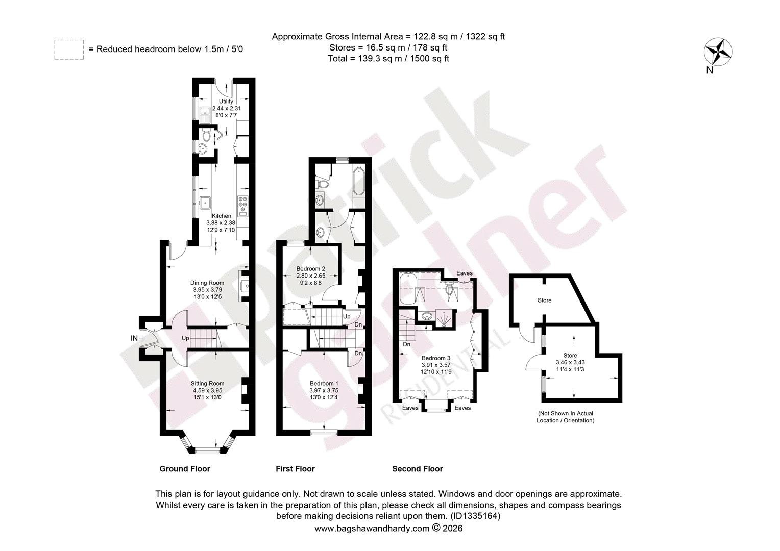 16, Barnett Wood Lane, Leatherhead floorplan