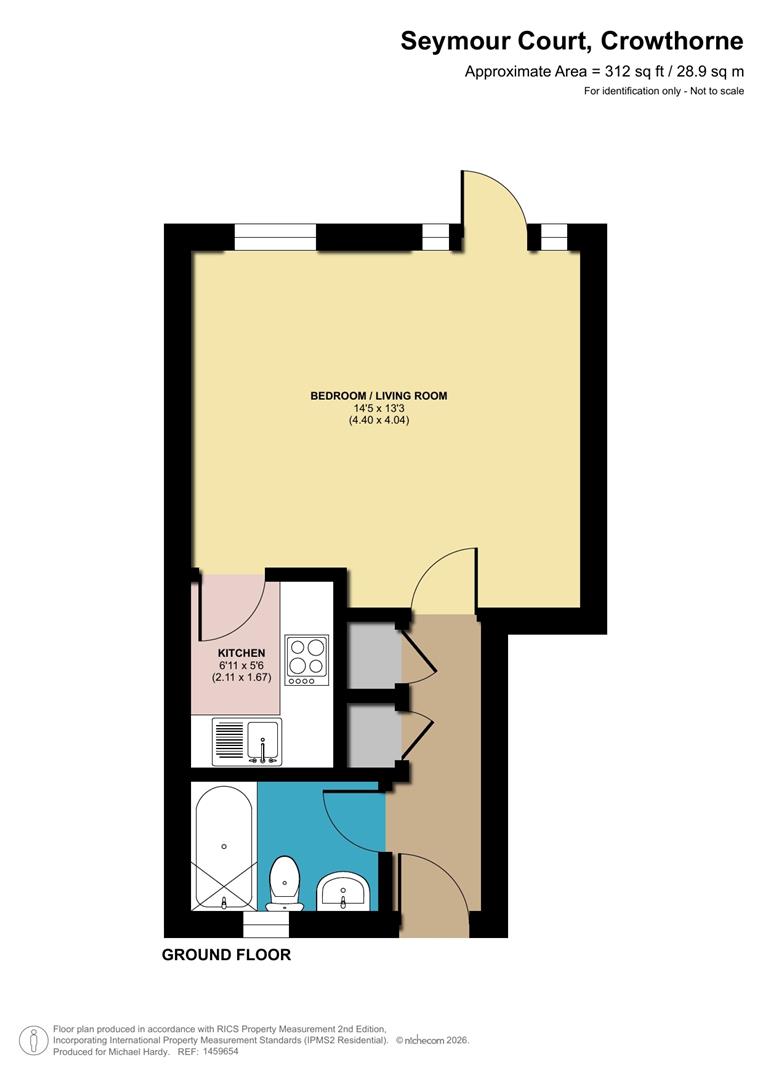 3, Seymour Court, Crowthorne floorplan