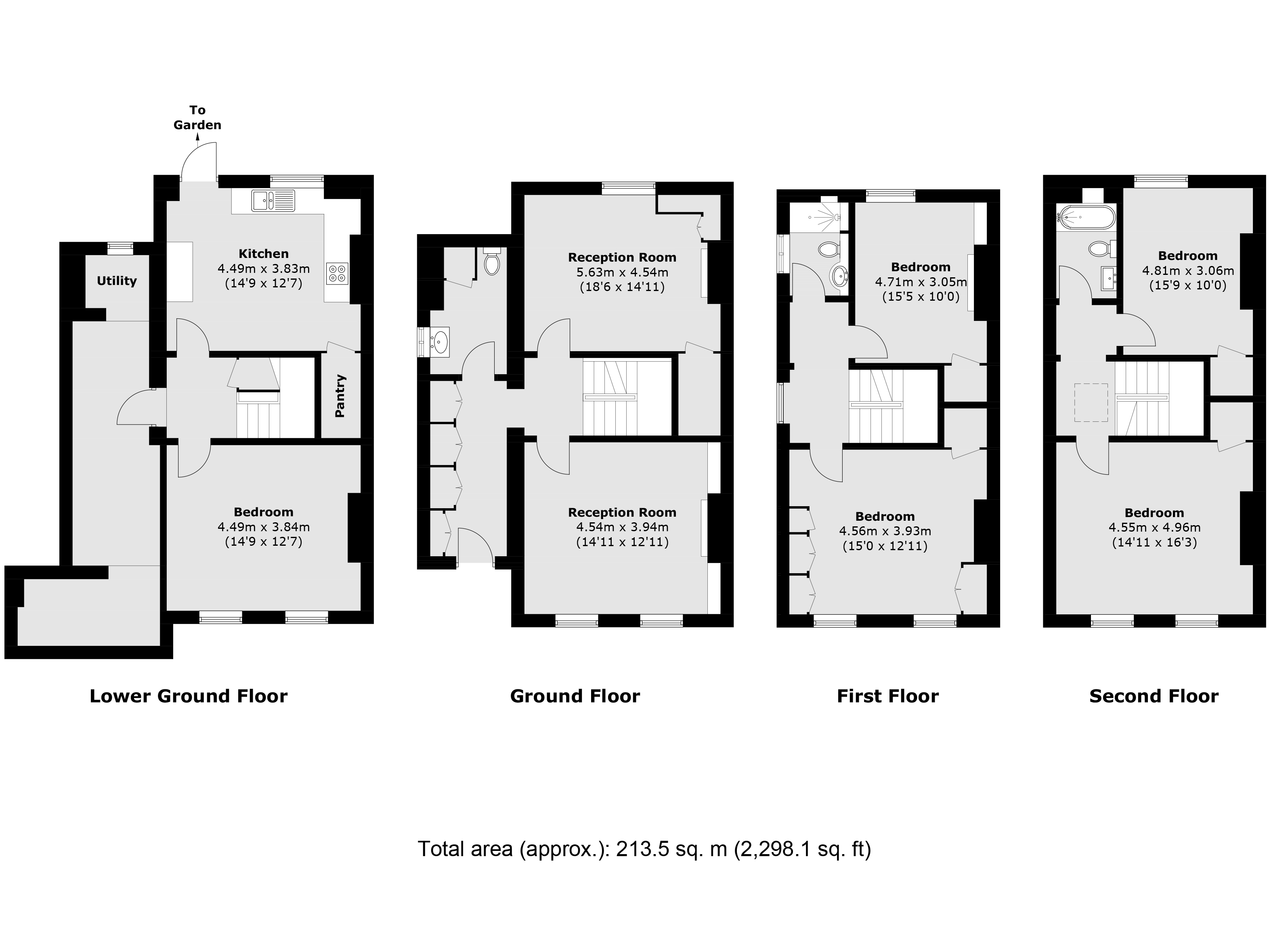 199, Greenwich High Road, London floorplan
