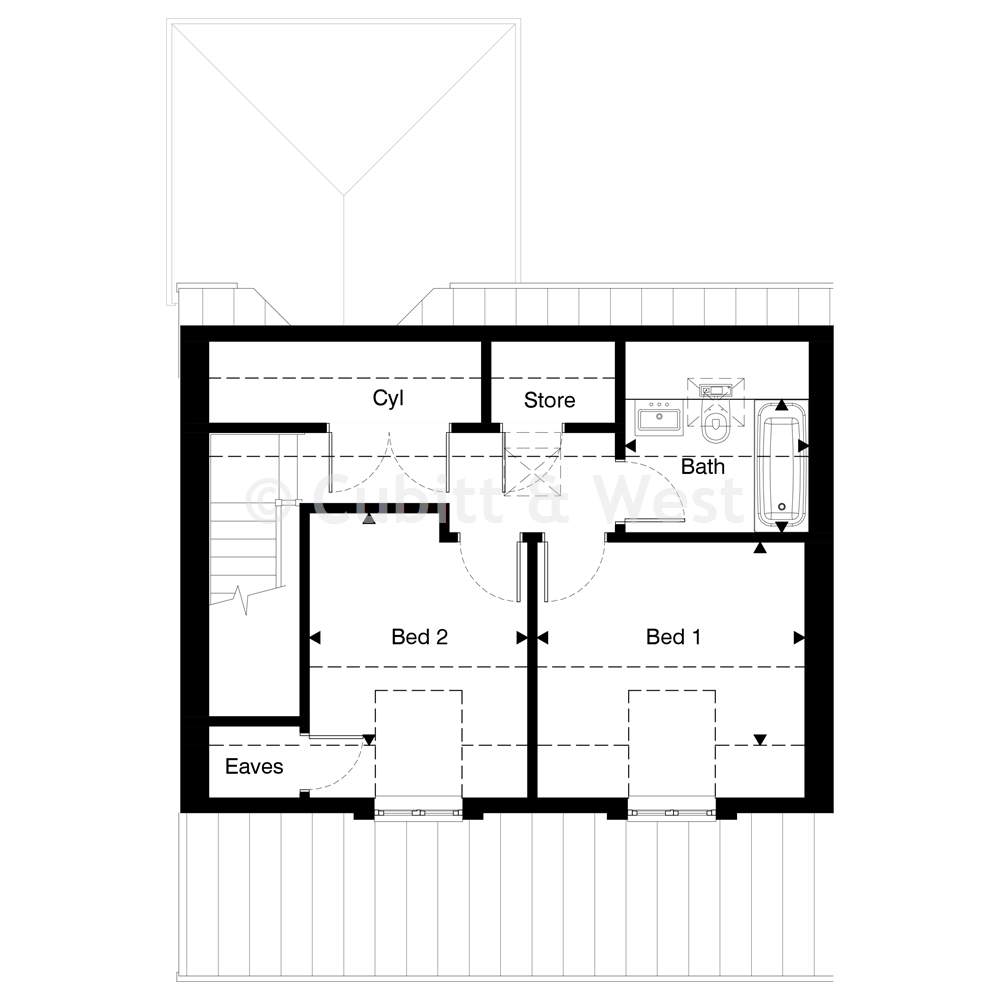 Plot 17, Sea Road, Rustington floorplan