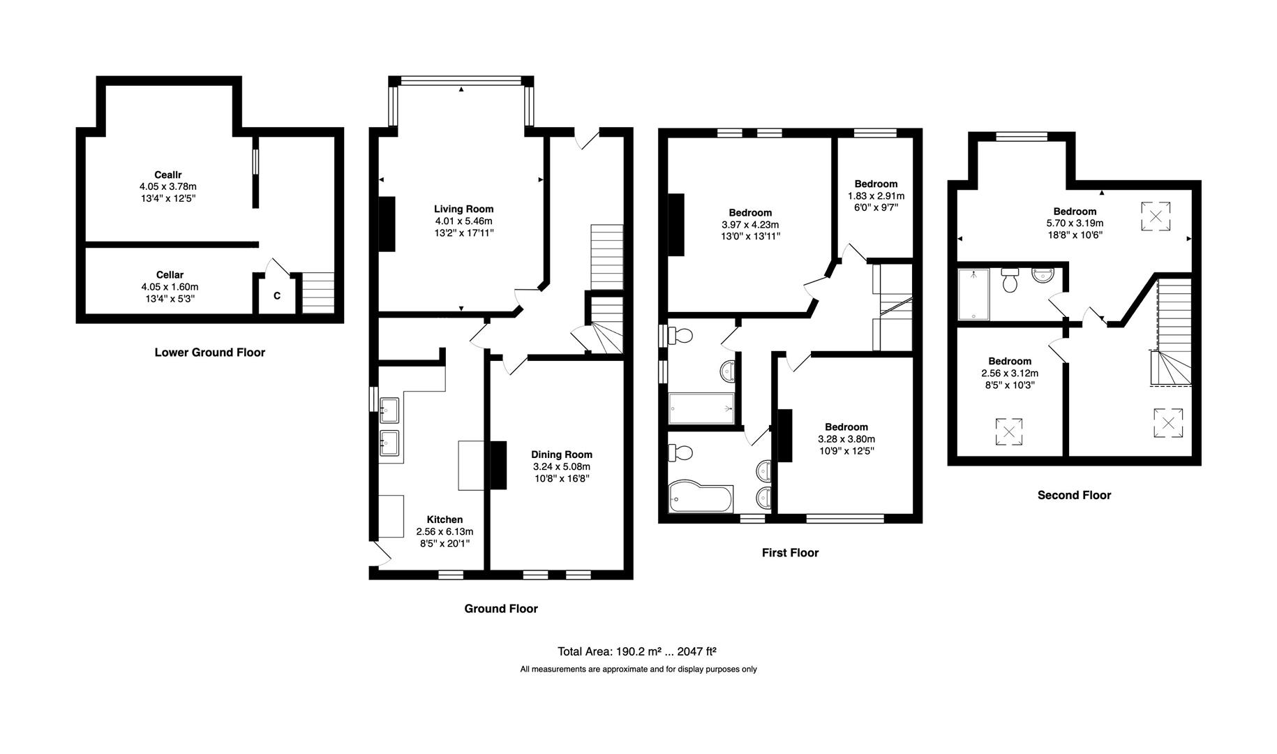 43, Harehills Avenue, Leeds floorplan