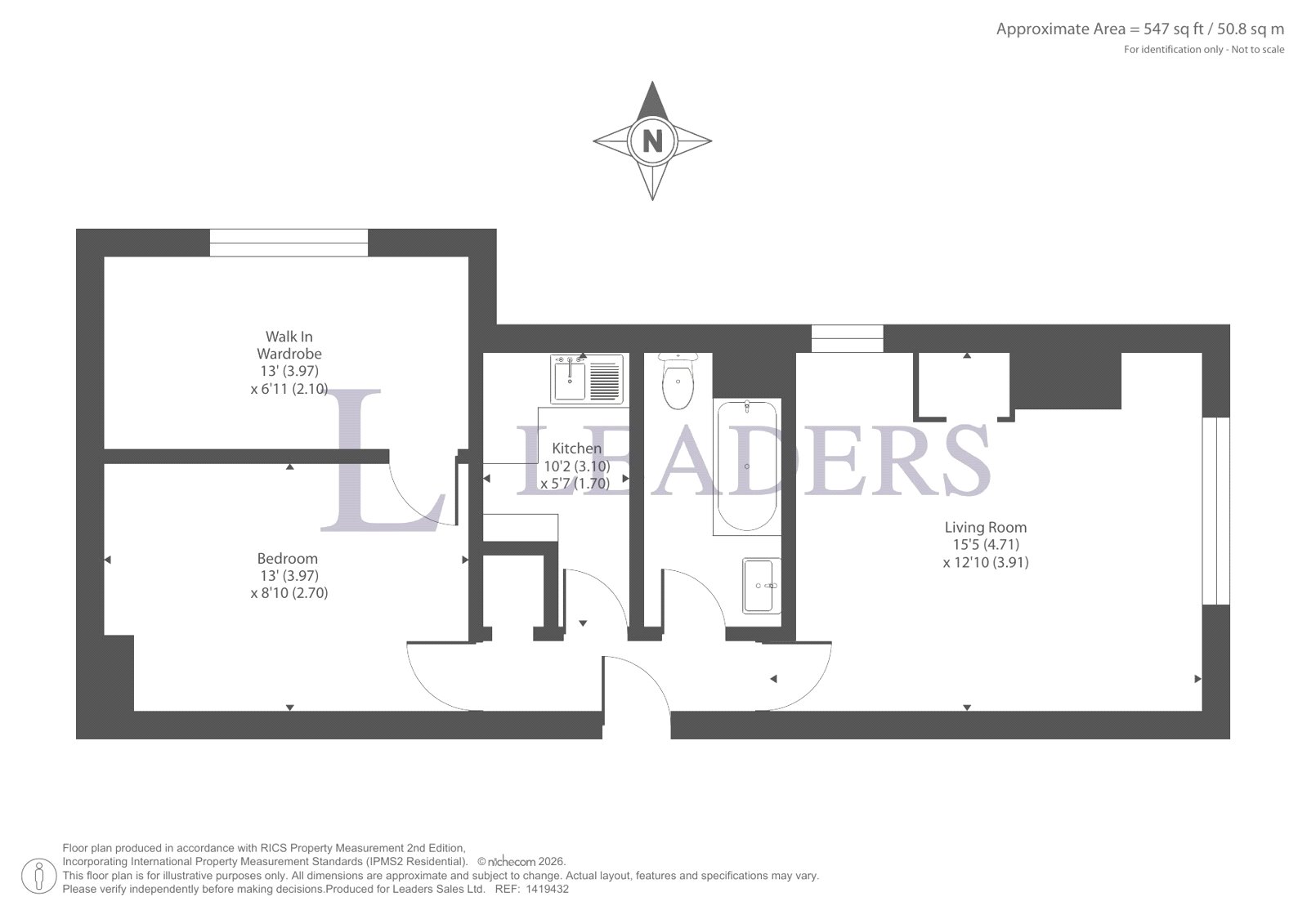 16, Proctor Close, Hampshire floorplan