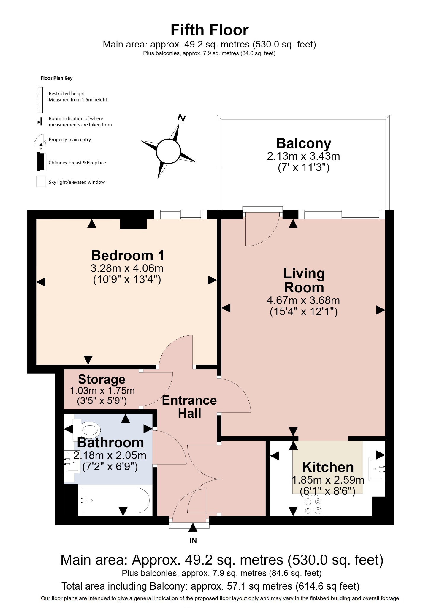 37 Tansy House, 23 Forest Road, Greater London floorplan