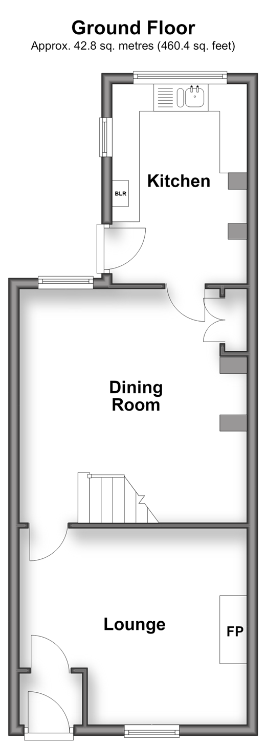 Western Road, Deal floorplan