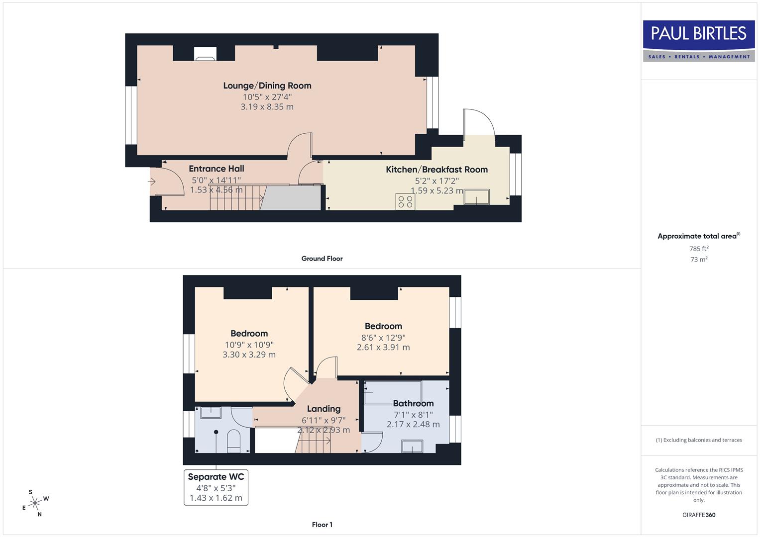 89, Henshaw Street, Manchester floorplan