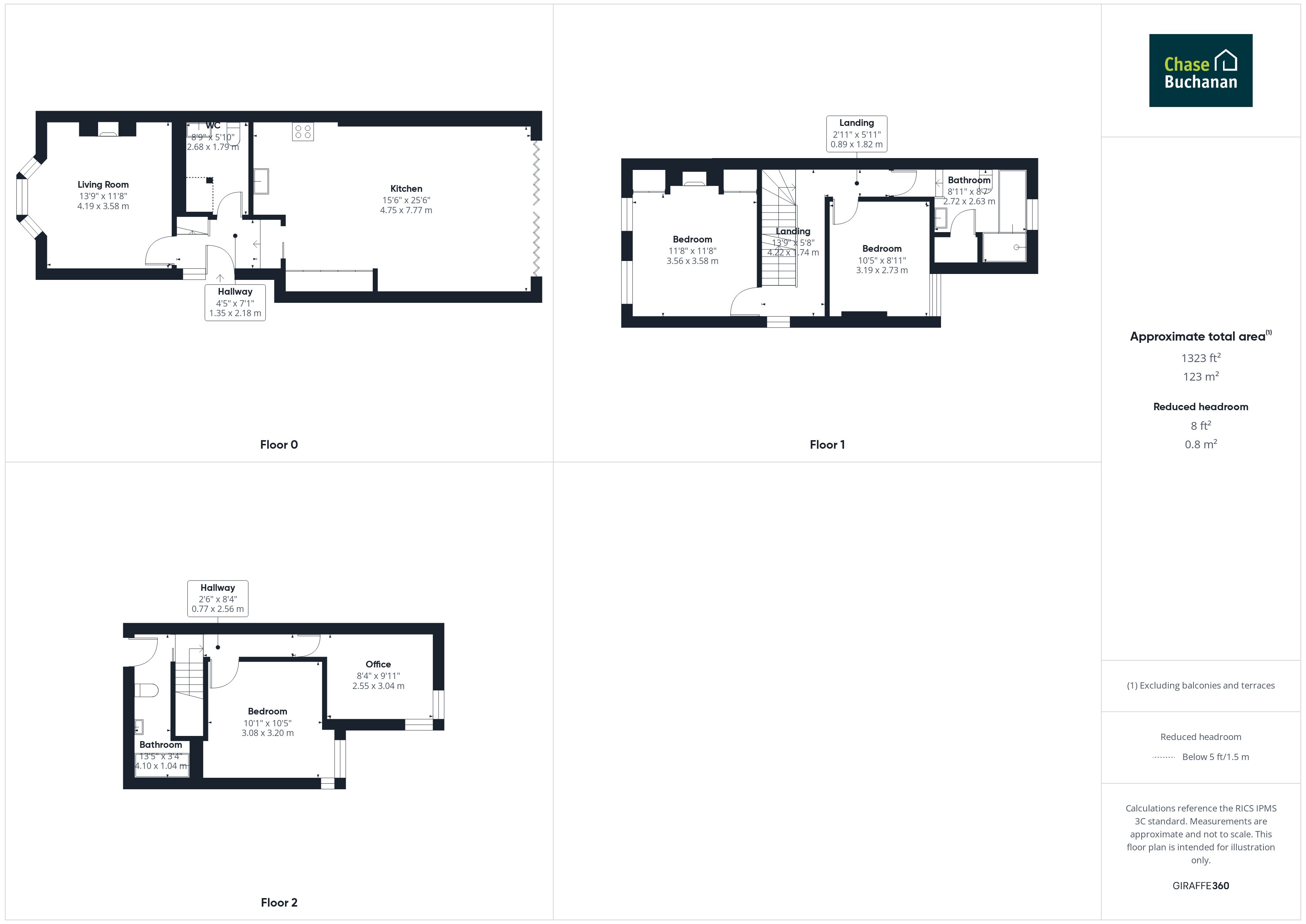 23, Fairfax Road, Teddington floorplan