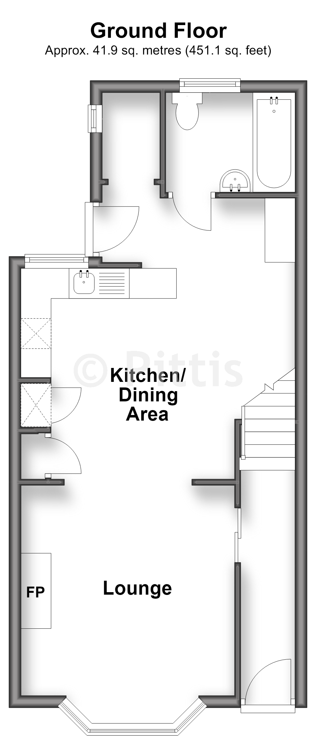 15, Clarence Road, Ventnor floorplan