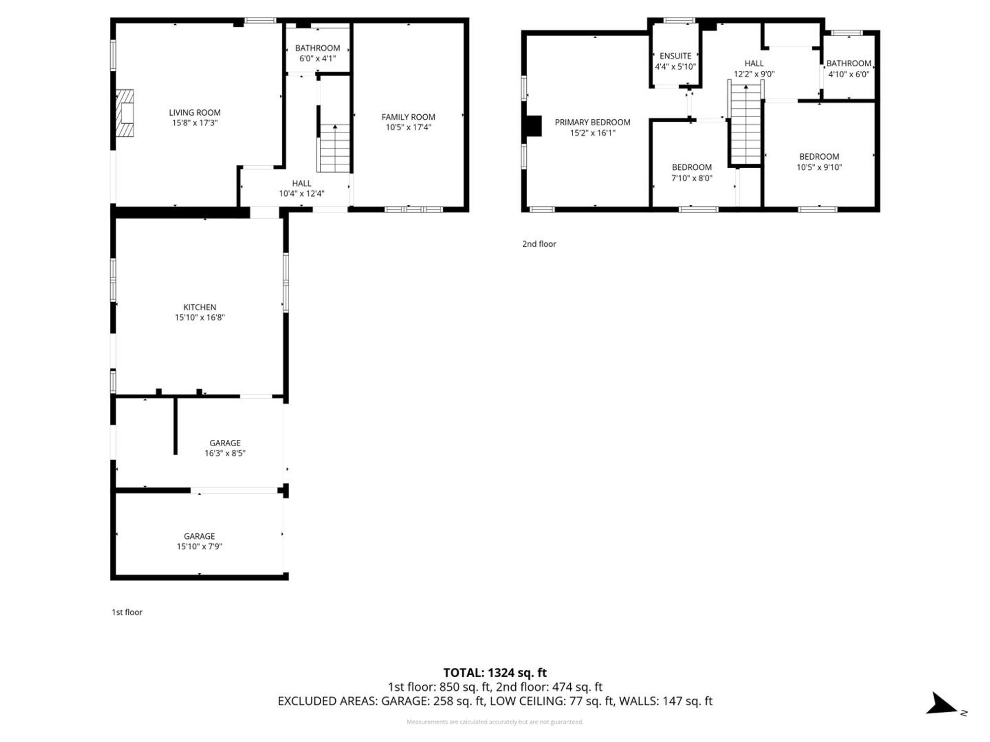 1 Bascote Chase, Southam floorplan