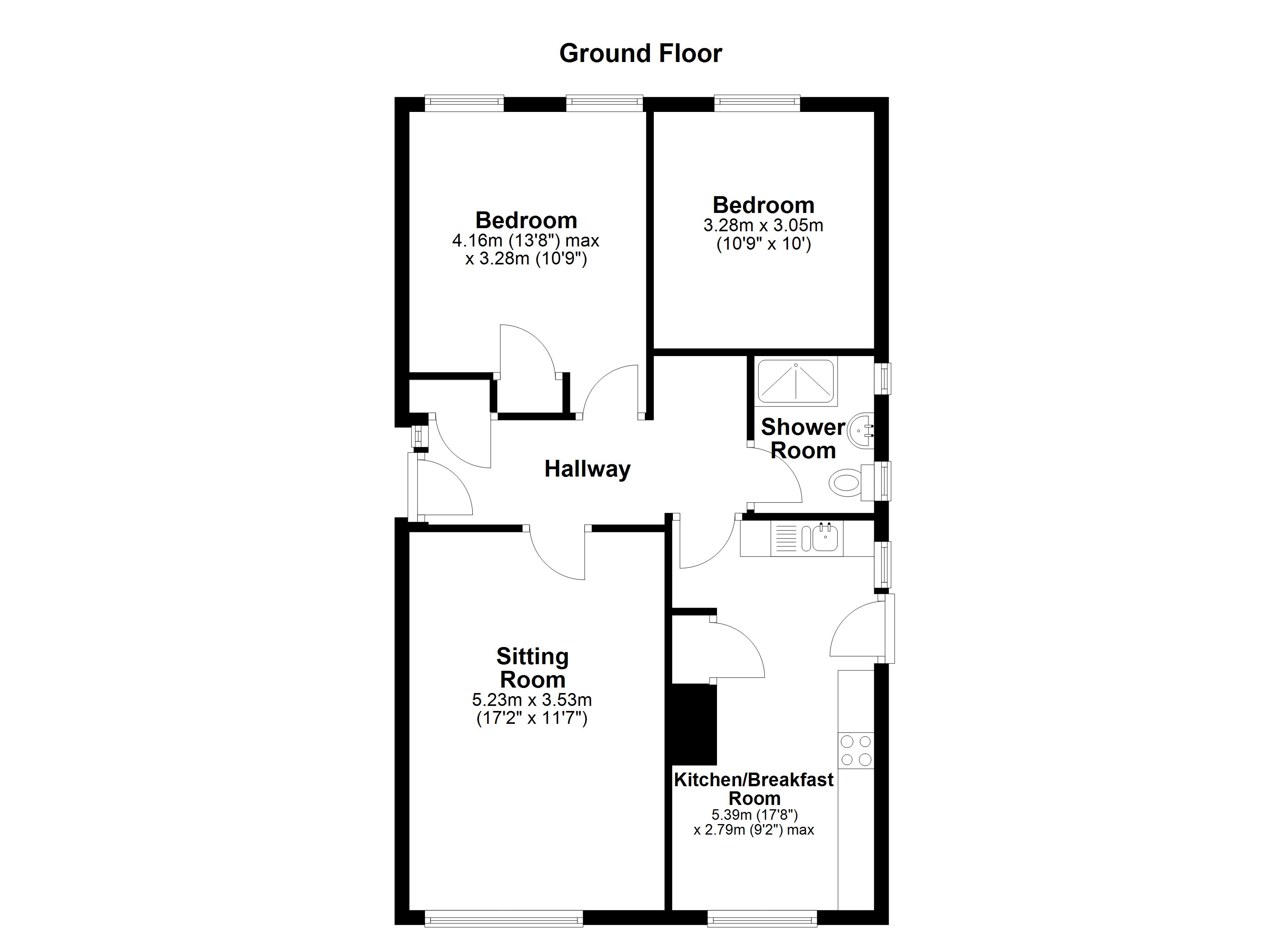 34 Cardigan Crescent, Milton, Weston s Mare floorplan