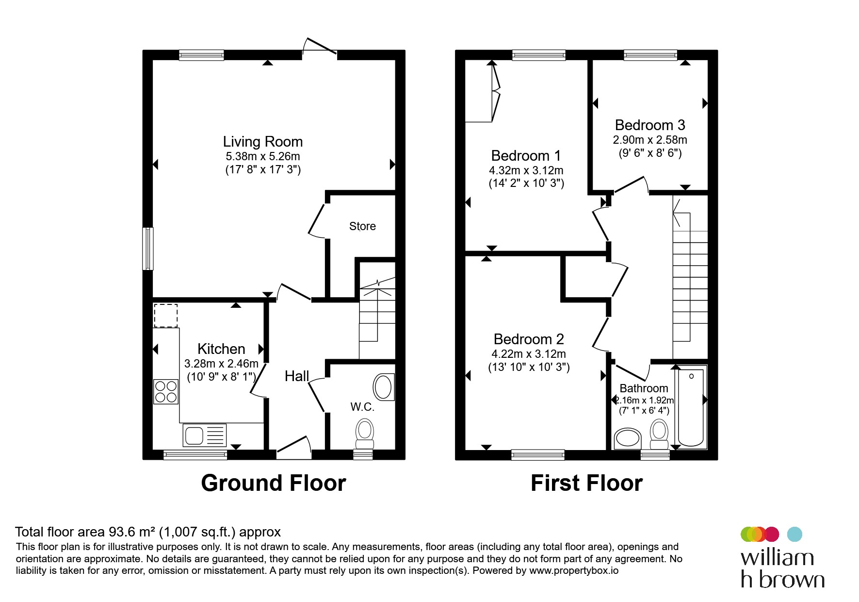 6, Samuel Collins Way, Woodbridge floorplan