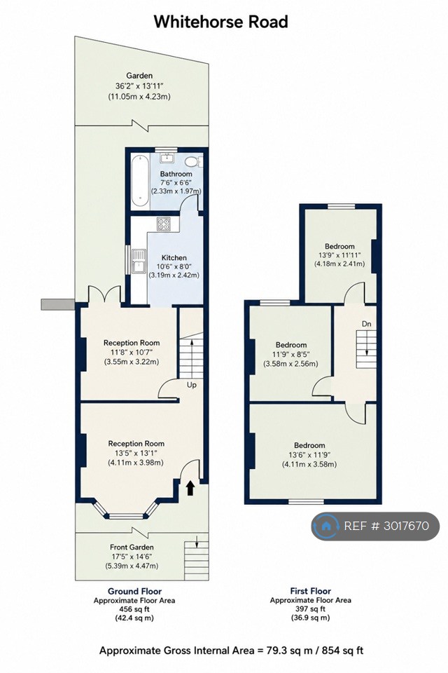 Whitehorse Road, Croydon floorplan