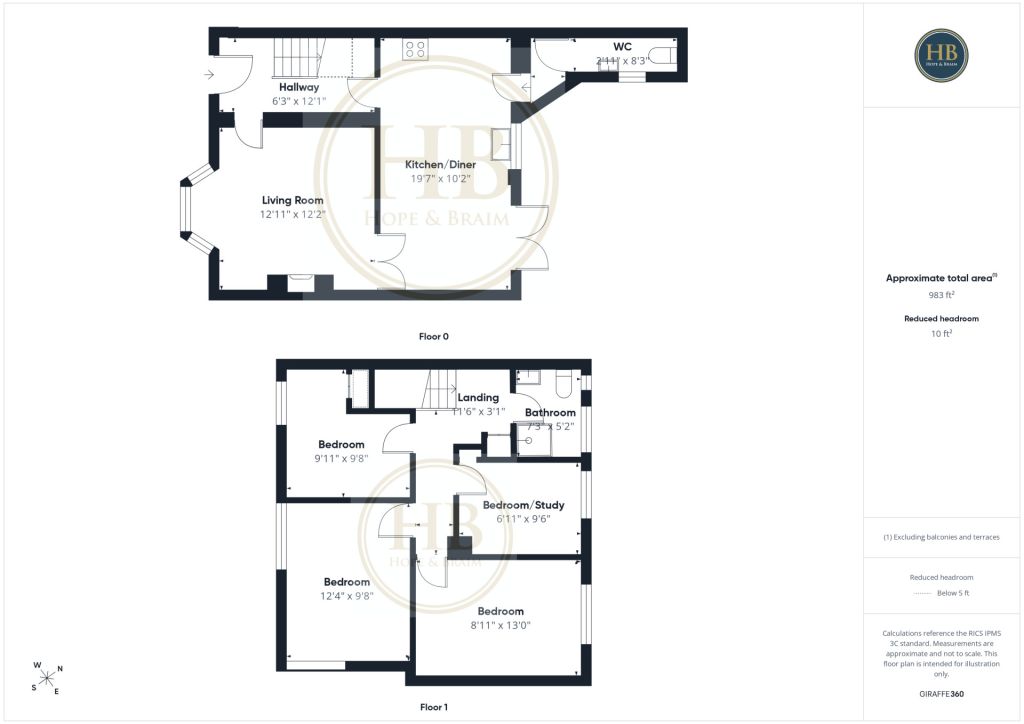 6, St. Marys Crescent, North Yorkshire floorplan