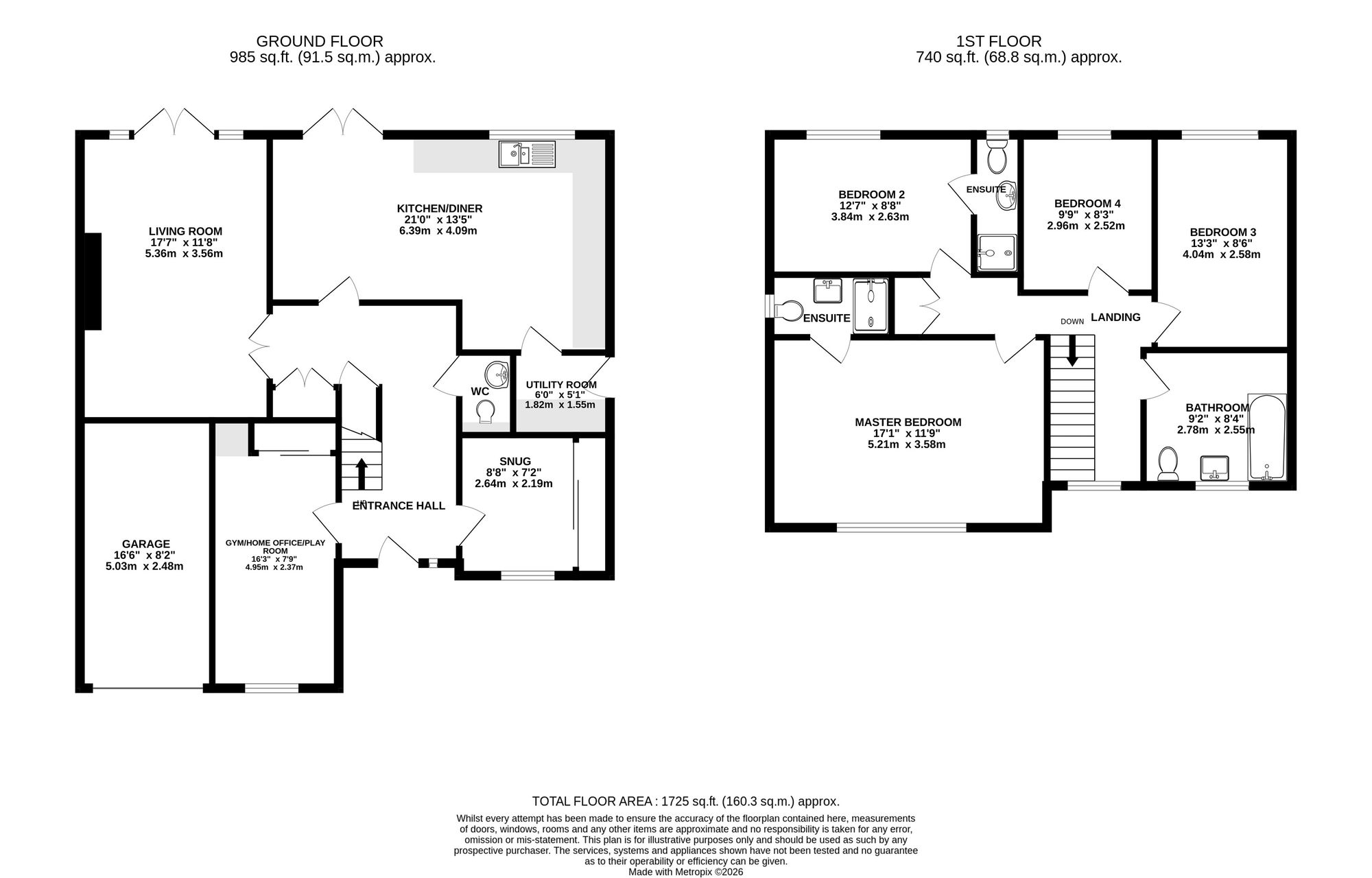 7 Westgate Park, Crewe floorplan