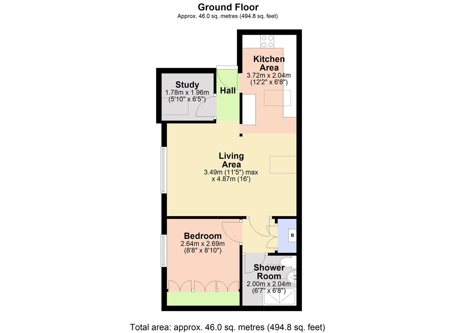 West End Mews, Ely floorplan