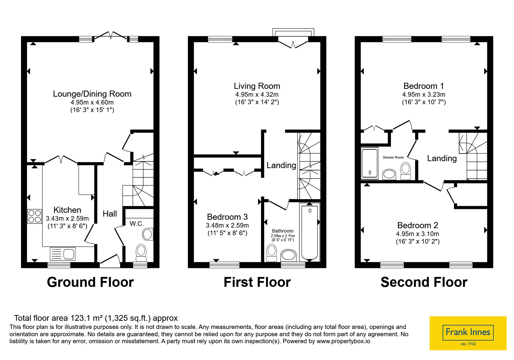 50, Brunel Way, Swadlincote floorplan