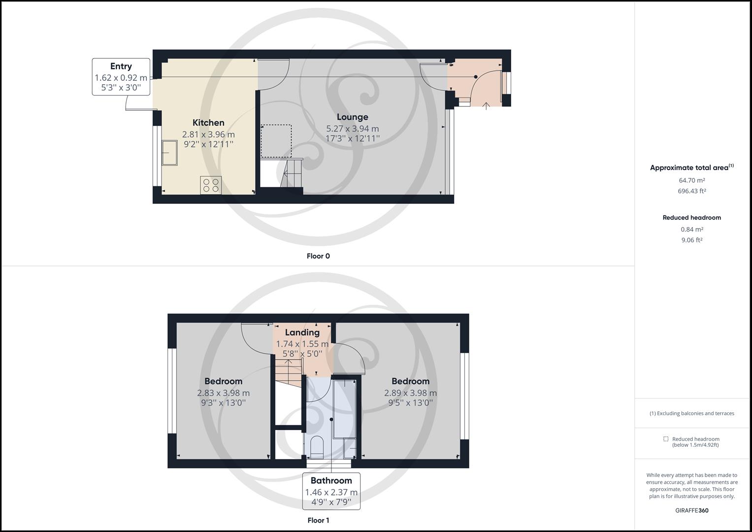 17, Turnberry Rise, Leeds floorplan