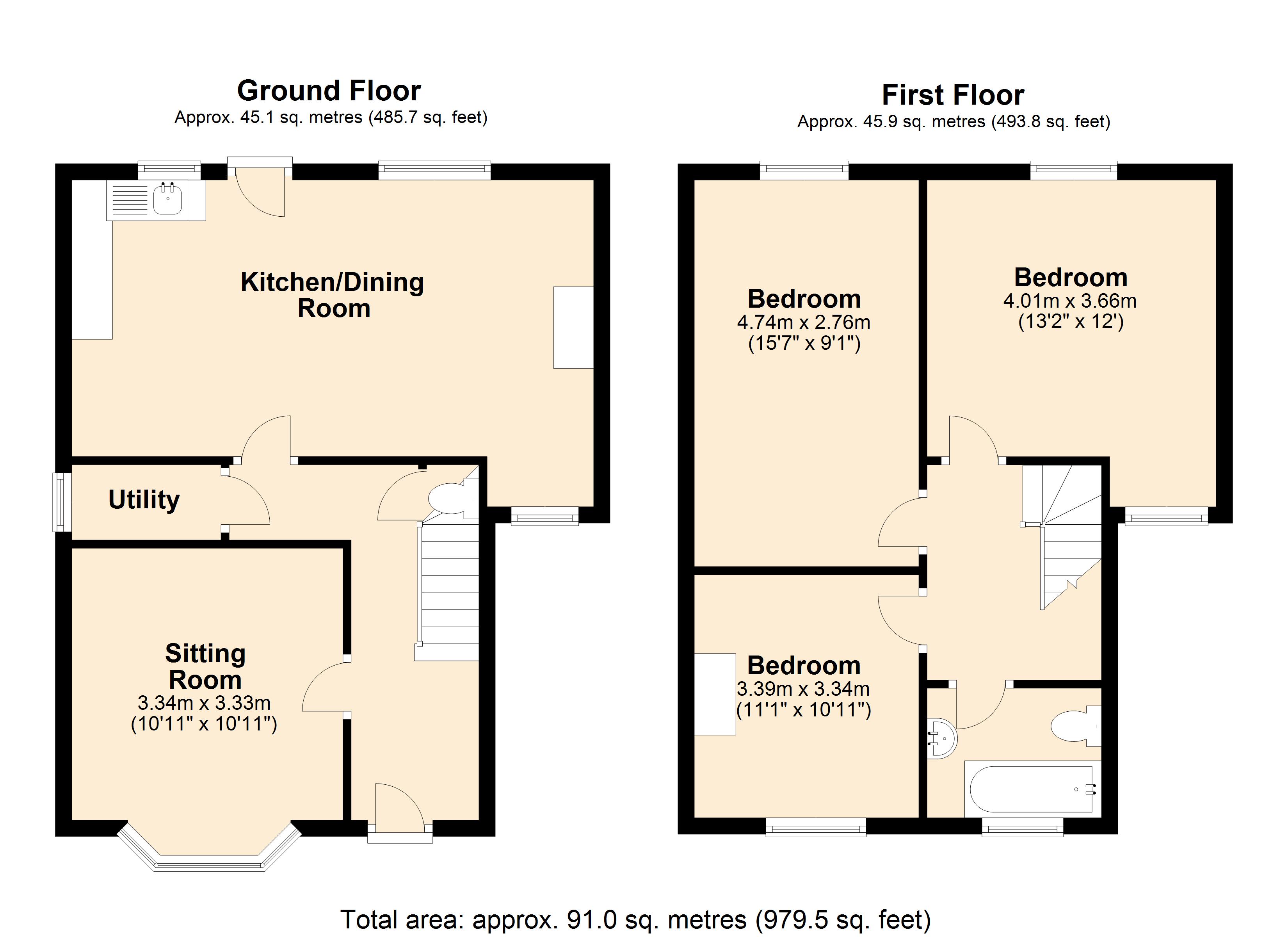 3 Bedrooms Detached house for sale in Cawdor, Ross-On-Wye HR9