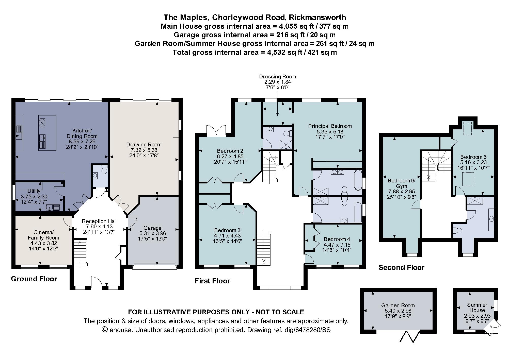 Chorleywood Road, Rickmansworth, Hertfordshire WD3, 6 bedroom detached