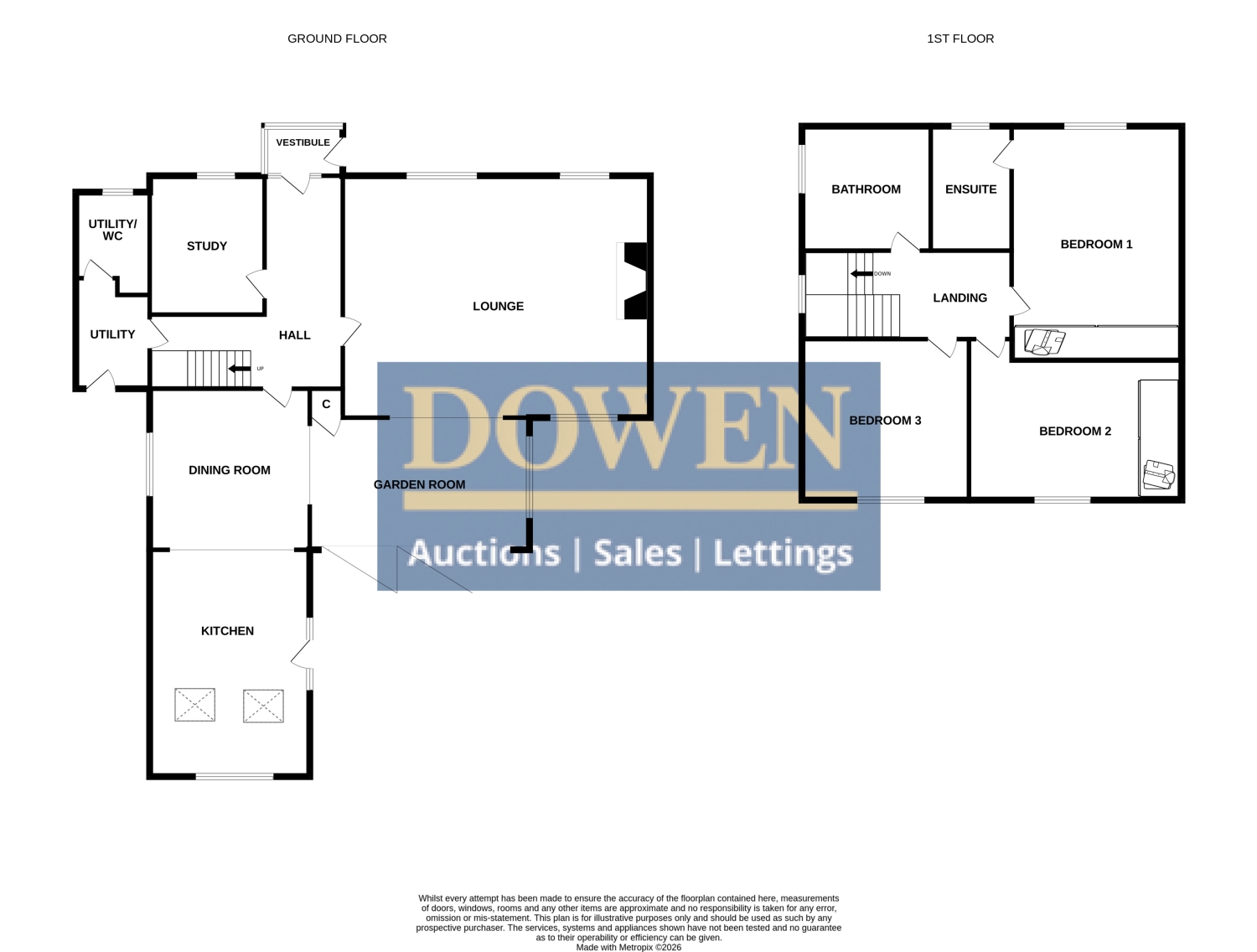 North Close, Spennymoor floorplan