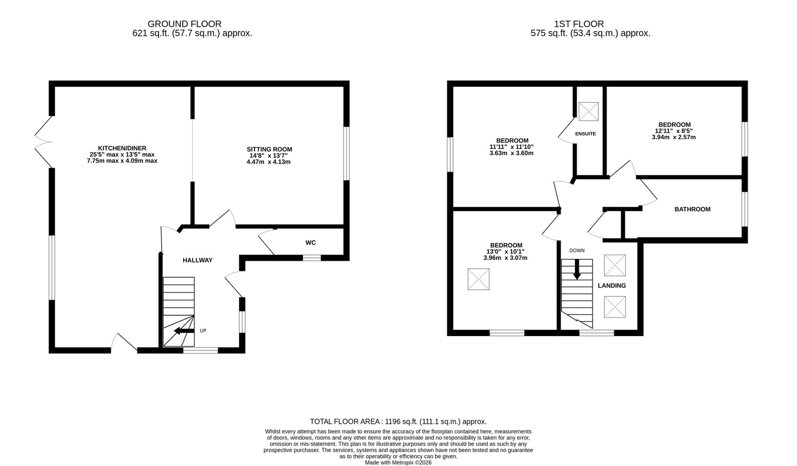 46a, Maple Drive, Cheltenham floorplan