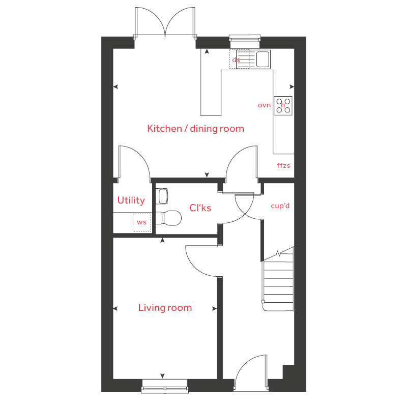 221, Bennetts Road, Coventry floorplan