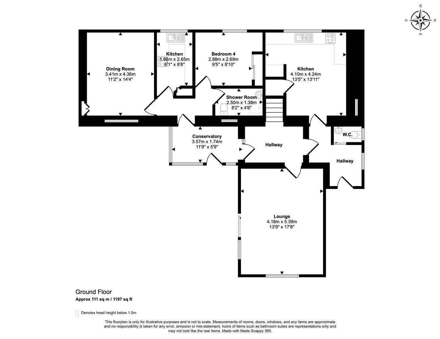 Conbroick, Conbroick, Gowrie Place, Wick floorplan
