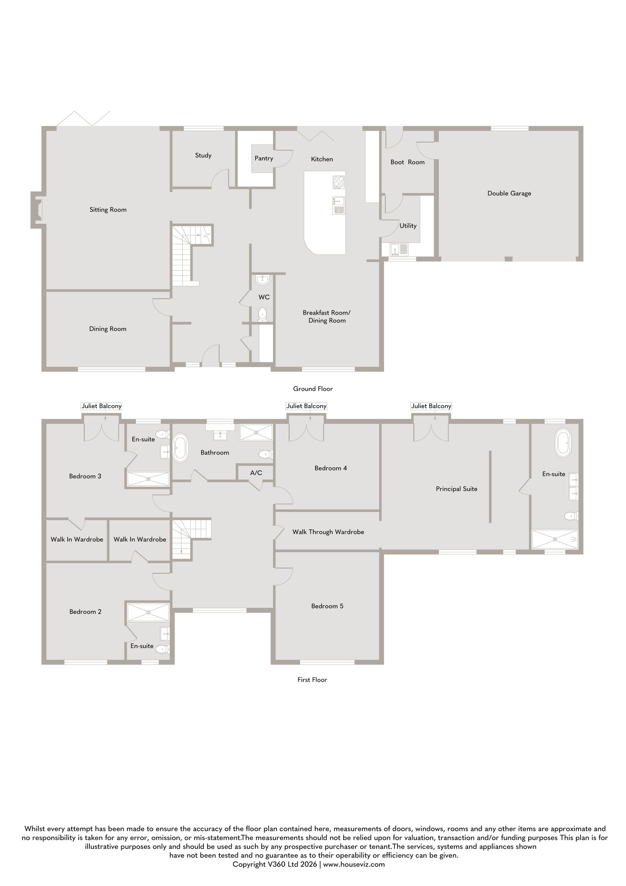 Plot 1, Brook Meadow, Saham Toney floorplan
