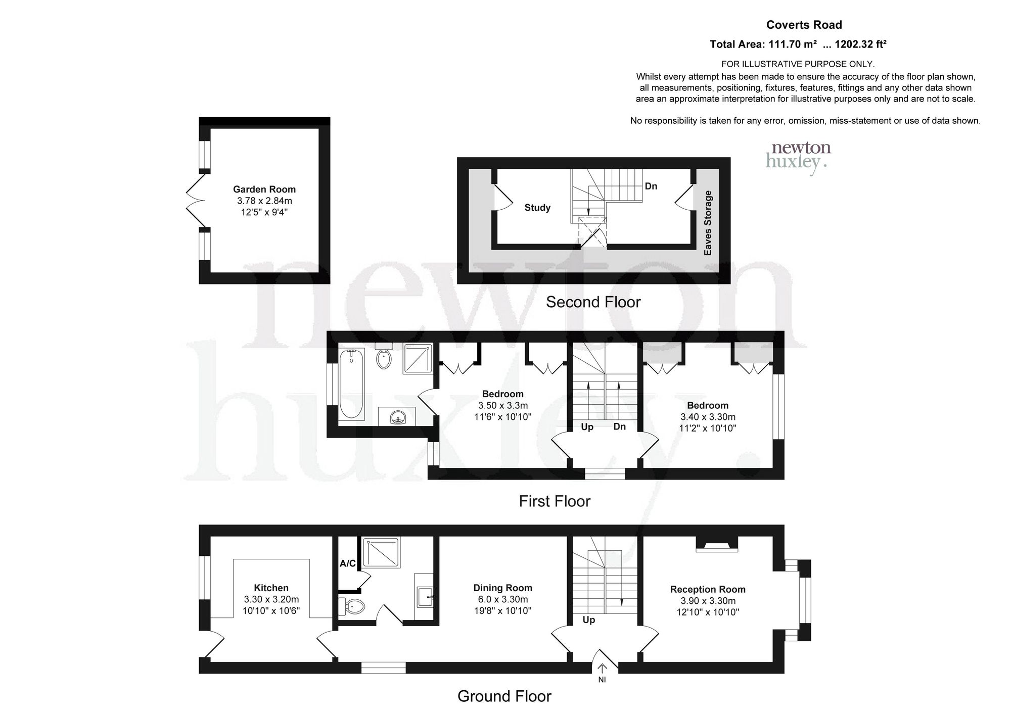 36 Coverts Road, Esher floorplan