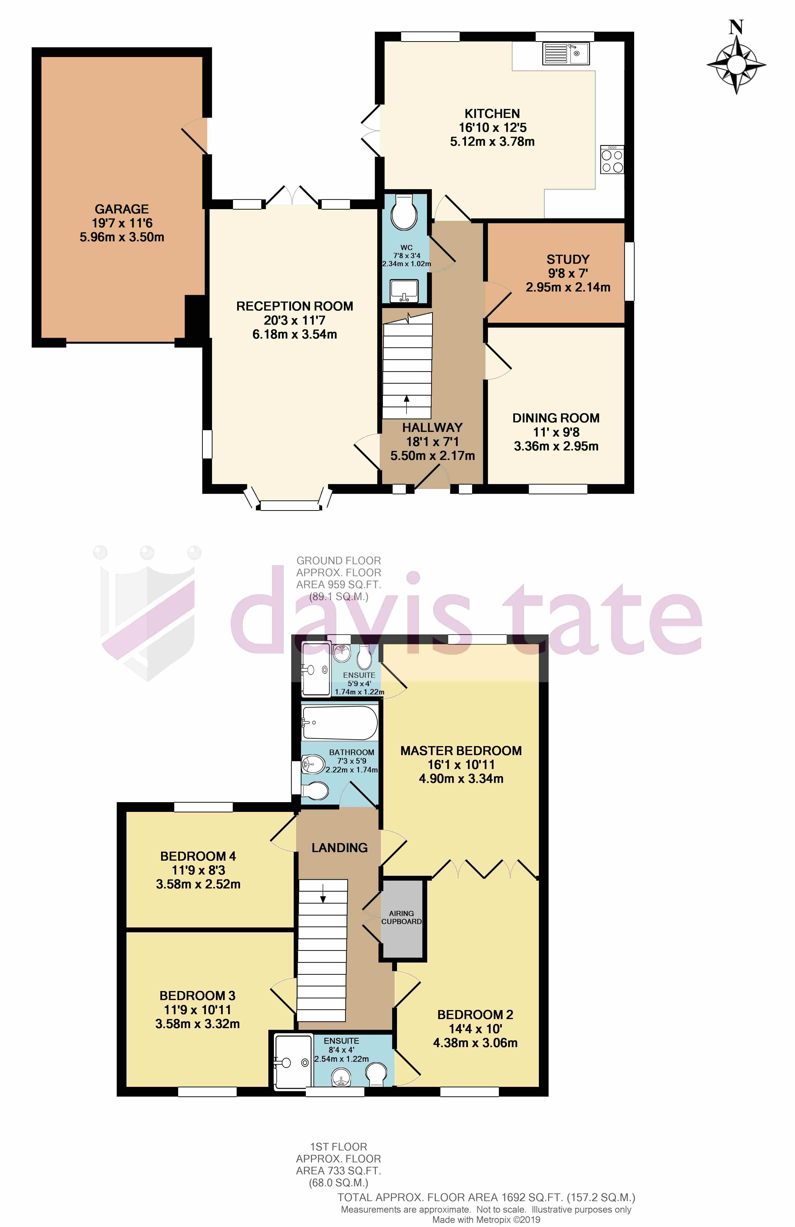 4 Bedrooms Detached house for sale in The Pippins, Swallowfield, Reading RG7